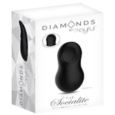 Playful Diamonds The Socialite Rechargeable Lay-On Vibrator Personal Massagers